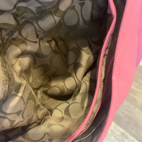 Coach Bubblegum Pink Soho Flap Bag - Picture 6 of 7